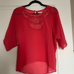 Pins and Needles Pink Blouse